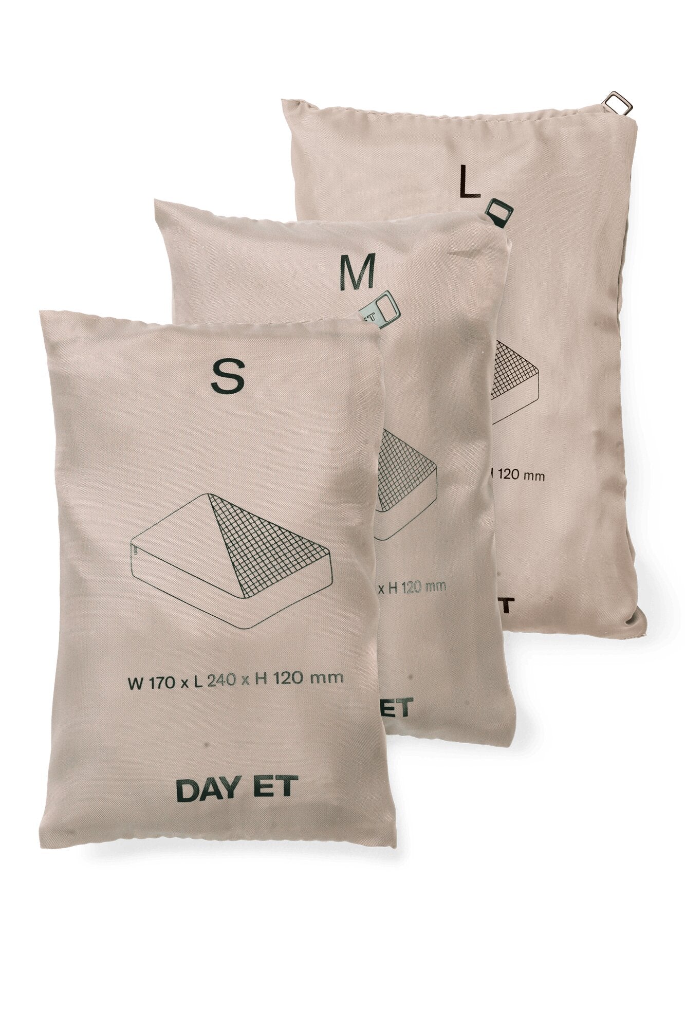 RE-Suitcase pakkesæt, 3 pak - Moon Rock